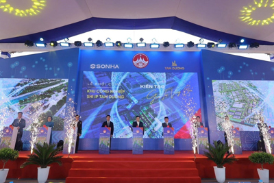 Tập đoàn Sơn Hà chính thức khởi công Khu công nghiệp SHI IP Tam Dương