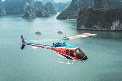 PVI hoàn tất bồi thường hơn 1,5 triệu USD bảo hiểm thân máy bay trực thăng BELL 505-VN 8650