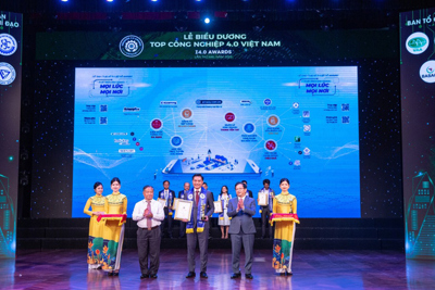 Amway việt Nam vinh dự nhận giải thưởng Top Công nghiệp 4.0