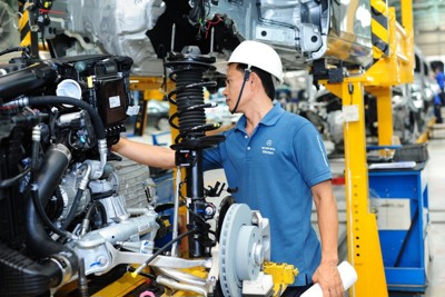 Chỉ số sản xuất toàn ngành công nghiệp giảm 2%