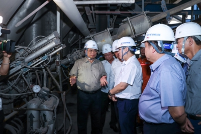 Kiểm tra tình hình sản xuất, cung ứng điện, than tại Quảng Ninh
