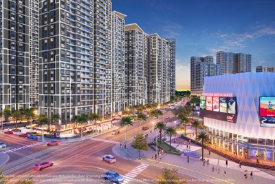 Hàng nghìn khách xếp hàng làm thủ tục sở hữu Glory Heights
