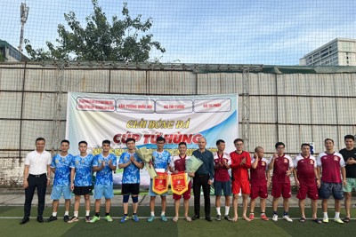 Thanh niên Bộ Tài chính giao lưu thể thao chào mừng các Ngày lễ lớn của Đất nước