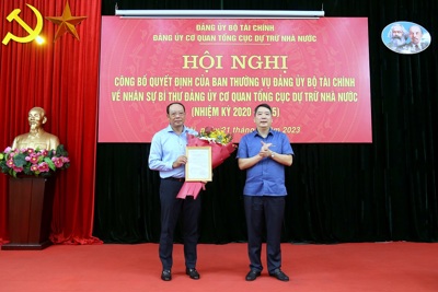 Ông Vũ Xuân Bách giữ chức Bí thư Đảng ủy cơ quan Tổng cục Dự trữ Nhà nước