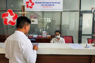 Cục Thuế Đồng Nai thu ngân sách 8 tháng ước đạt 62% dự toán pháp lệnh