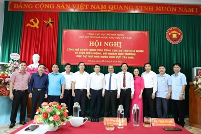 Cục Dự trữ Nhà nước khu vực Tây Bắc có tân Cục trưởng