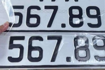18 biển số xe ô-tô được đấu giá ngày 21/9/2023
