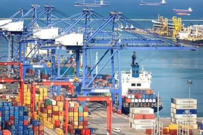 Xuất nhập khẩu giảm 12,4% trong nửa đầu tháng 10/2023