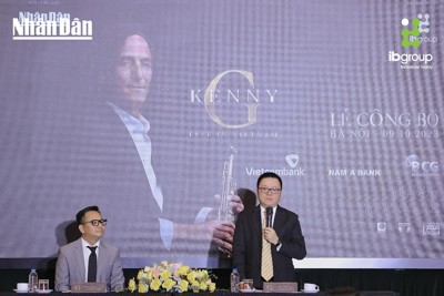 Vietcombank đồng hành cùng sự kiện âm nhạc "Kenny G Live in Vietnam"