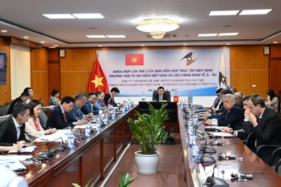Tạo thuận lợi thương mại giữa Việt Nam và Liên minh Kinh tế Á – Âu