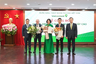 Vietcombank công bố các quyết định bổ nhiệm nhân sự