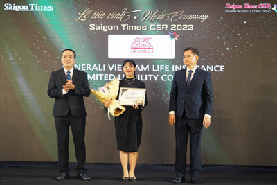 Generali Việt Nam được vinh danh “Doanh nghiệp vì Cộng đồng”