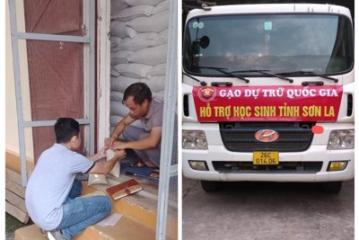 Hoàn thành xuất hơn 1.857 tấn gạo hỗ trợ học sinh học kỳ I năm học 2023-2024