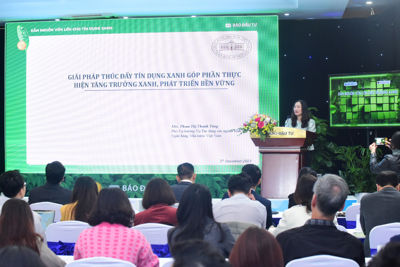 Chuyên gia khuyến nghị 5 lĩnh vực ưu tiên của nguồn vốn tín dụng xanh