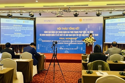 Tăng cường năng lực trong nghiên cứu, thiết kế sàn giao dịch tín chỉ các-bon