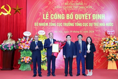 Bổ nhiệm ông Vũ Xuân Bách giữ chức Tổng cục trưởng Tổng cục Dự trữ Nhà nước