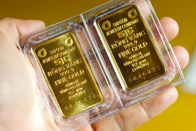 Giá vàng SJC ngược chiều thế giới
