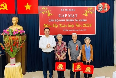 Bộ Tài chính gặp mặt, tri ân cán bộ hưu trí khu vực phía Nam 