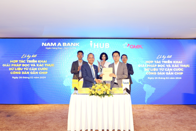 NamA Bank tiên phong triển khai giải pháp đọc và xác thực dữ liệu căn cước công dân gắn chip