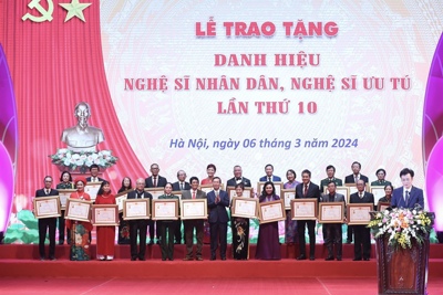 Các nghệ sĩ nhân dân, nghệ sĩ ưu tú thực sự là "vốn quý của đất nước"