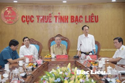 Ngành Thuế Bạc Liêu cần tập trung triển khai hiệu quả nhiệm vụ thu