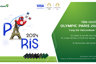 Cùng thẻ Vietcombank Visa xem Olympic 2024