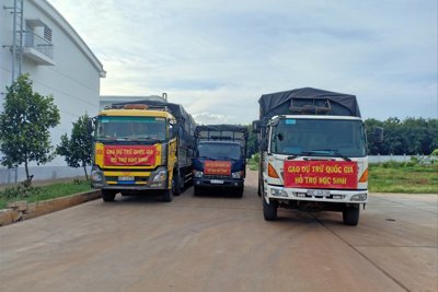 Xuất cấp hơn 618 tấn gạo hỗ trợ học sinh Long An và Đắk Nông 