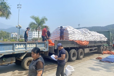 Hoàn thành xuất cấp gạo hỗ trợ học sinh tỉnh Quảng Ninh học kỳ II năm học 2023 - 2024  