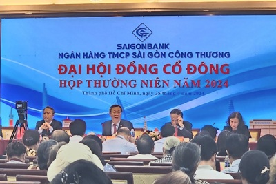 Saigonbank đặt mục tiêu lãi 368 tỷ đồng, phát hành hơn 30 triệu cổ phiếu chia cổ tức tỷ lệ 10%