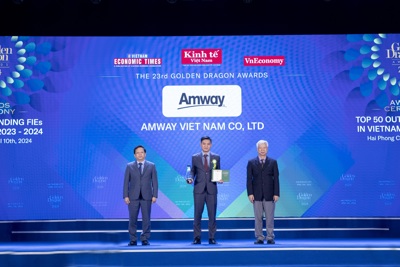 Amway Việt Nam vinh dự là doanh nghiệp FDI phát triển nền kinh tế xanh bền vững