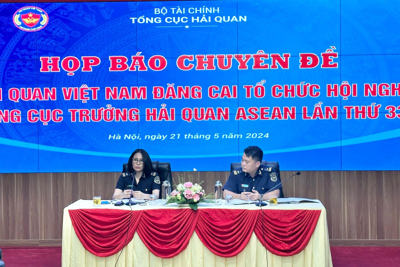 Hội nghị Tổng cục trưởng Hải quan ASEAN lần thứ 33 sẽ diễn ra từ ngày 4-6/6/2024