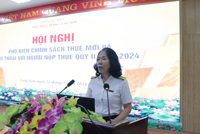 Phổ biến chính sách thuế mới và đối thoại với người nộp thuế quý II/2024