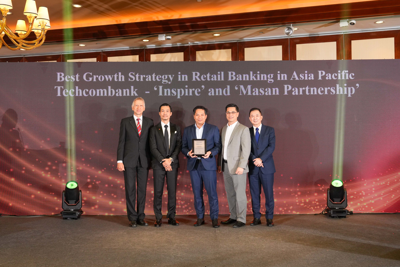 Techcombank được Tạp chí The Asean Banker vinh danh tại nhiều hạng mục