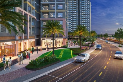 Shop khối đế trong lòng đại đô thị - “Gà đẻ trứng vàng” cho nhà đầu tư