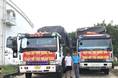 Hoàn thành xuất cấp hơn 170 tấn gạo hỗ trợ người dân tỉnh Đắk Nông