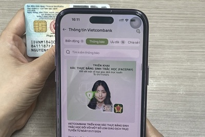 Cách xác thực sinh trắc học khi thực hiện giao dịch chuyển khoản