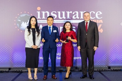 Bảo hiểm Liberty khẳng định vị thế tiên phong với giải thưởng “Công ty Bảo hiểm Phi nhân thọ Quốc tế của năm”