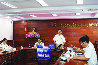 6 tháng, thu ngân sách nhà nước của Cục Thuế tỉnh Hậu Giang tăng 113,98% so với cùng kỳ