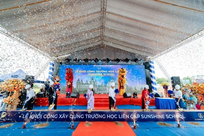 Tập đoàn Sunshine khởi công xây dựng trường liên cấp Sunshine School