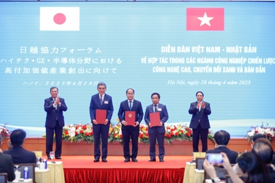 Việt Nam - Nhật Bản đẩy mạnh hợp tác phát triển các ngành công nghiệp chiến lược