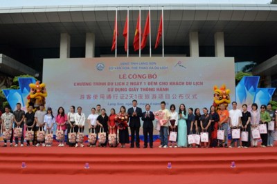 Lạng Sơn công bố tour du lịch 2 ngày, 1 đêm sử dụng giấy thông hành