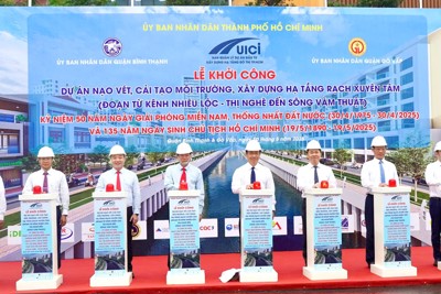 Đầu tư 17.000 tỷ đồng cải tạo tuyến rạch ô nhiễm nhất TP.Hồ Chí Minh