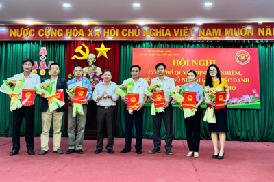 15 công chức được bổ nhiệm lãnh đạo Chi cục Dự trữ Nhà nước Khu vực XI