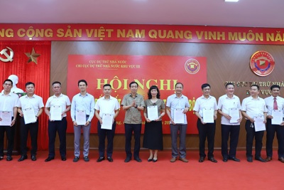 Chi cục Dự trữ Nhà nước khu vực III công bố các quyết định về công tác cán bộ