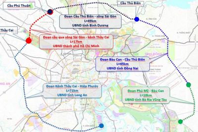 Chuẩn bị trình Quốc hội chủ trương đầu tư xây dựng đường Vành đai 4 TP. Hồ Chí Minh