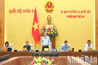 Chùm ảnh: Khai mạc Phiên họp thứ 46 Ủy ban Thường vụ Quốc hội