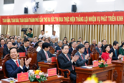 Chùm ảnh: Chủ tịch Quốc hội dự Lễ công bố Nghị quyết sáp nhập đơn vị hành chính ở Cần Thơ Chùm ảnh: Chủ tịch Quốc hội dự Lễ công bố Nghị quyết sáp nhập đơn vị hành chính ở Cần Thơ