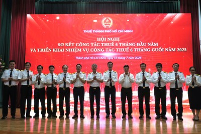 Thuế TP. Hồ Chí Minh phấn đấu thu ngân sách vượt dự toán năm 2025