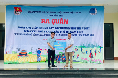 Tuổi trẻ Yên Bái phát huy vai trò thanh niên xung kích trong phòng trào xây dựng nông thôn mới Tuổi trẻ Yên Bái phát huy vai trò thanh niên xung kích trong phòng trào xây dựng nông thôn mới