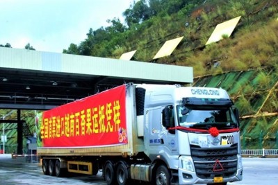 Lô hàng chanh leo đầu tiên xuất khẩu sang Trung Quốc